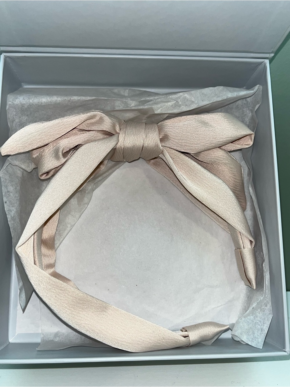 Kristin Ess Satin Headband in Blush - Kids Hair Accessory